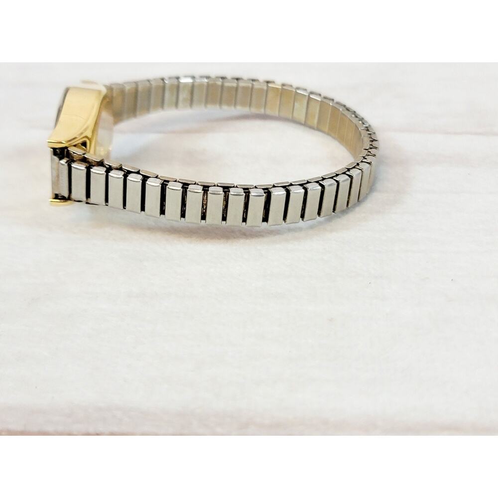 Vintage Advance Women's Quartz Watch Gold Tone Band 20mm Case- New Battery - Picture 12 of 14